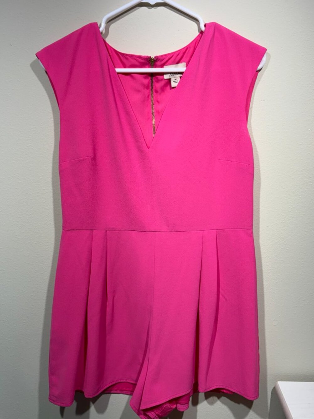 Ambar Bright Pink Romper Size M